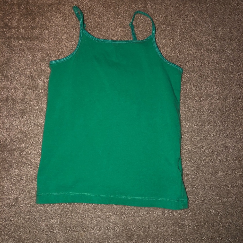 Green Arizona Jean Co. spaghetti strap tank top